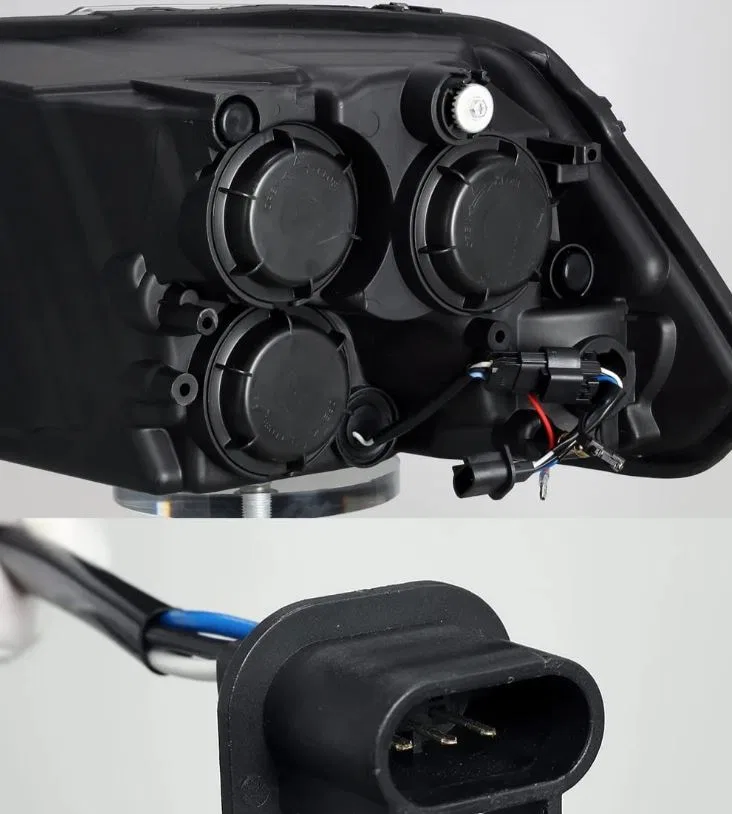 880593 – ALPHAREX USA Headlight Assembly, Halogen Bulb Projector Beam With Switchback Daytime Runnin - view 2